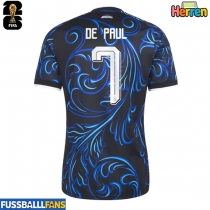 Argentinien Rodrigo De Paul #7 Auswärtstrikot WM 2026 Kurzarm